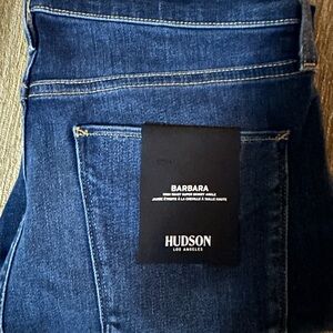 Hudson NWT SIZE 31 Barbara High-Waist Jeans Super Skinny Ankle Jeans
